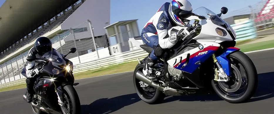 Motorbike racing